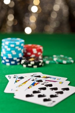 Three Card Poker live dealer table on ina togel showing card layout and betting positions